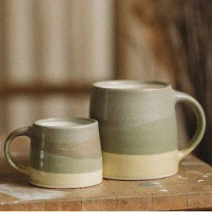 Kinto Slow Coffee Tasse <br>110 ou 320 ml vert jaune